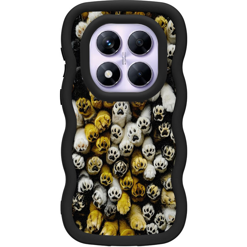 Захисний TPU чохол Cloudy Pictures для Xiaomi Redmi Note 14 Pro 5G | Якісний принт: на малюнкі №1