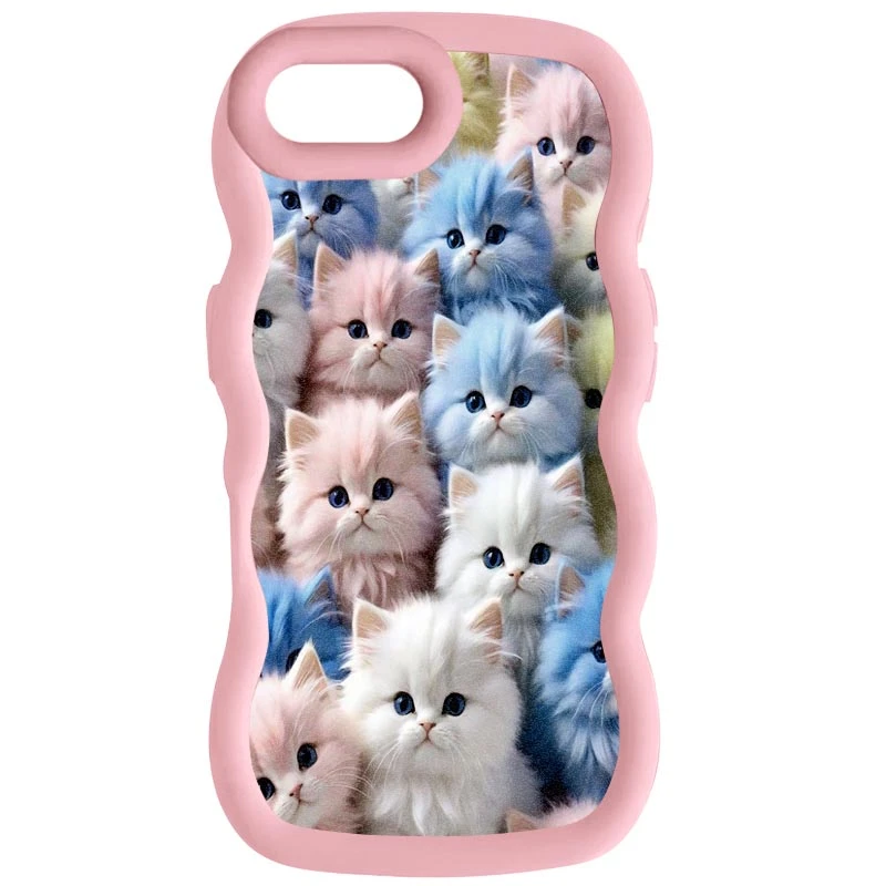 Чехол TPU Cloudy Pictures для Apple iPhone 16e / 17e (6.1"), Kittens, TPU, купить оптом с доставкой