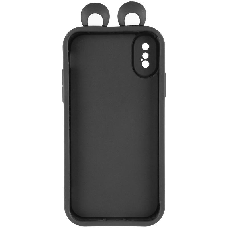 Силіконовий 3D чохол Toys Case with Ears для Apple iPhone X (5.8) | з вушками на малюнкі №3