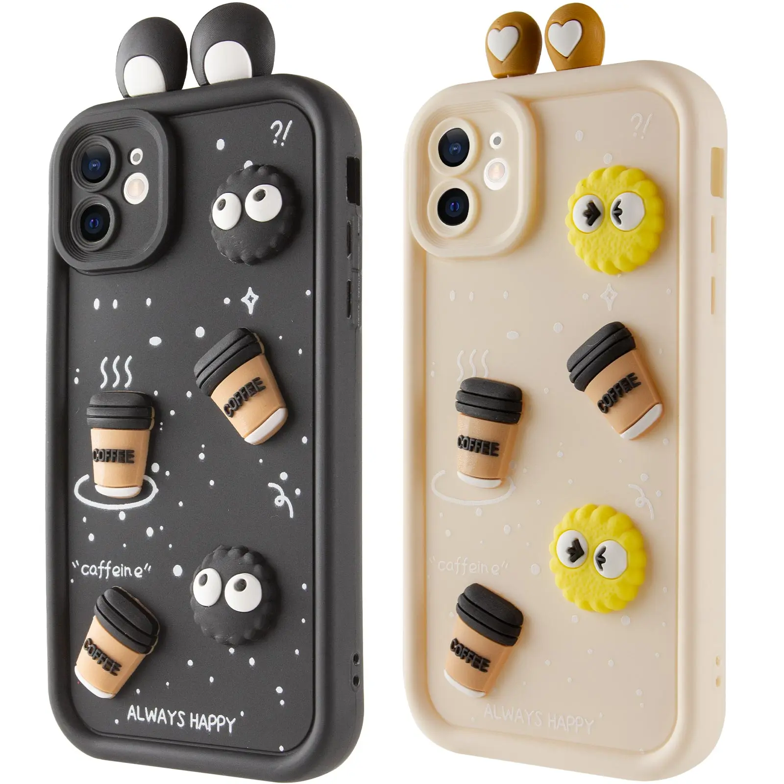 Чохол TPU Toys Case with Ears для Apple iPhone 12 (6.1"), TPU, купити оптом з доставкою