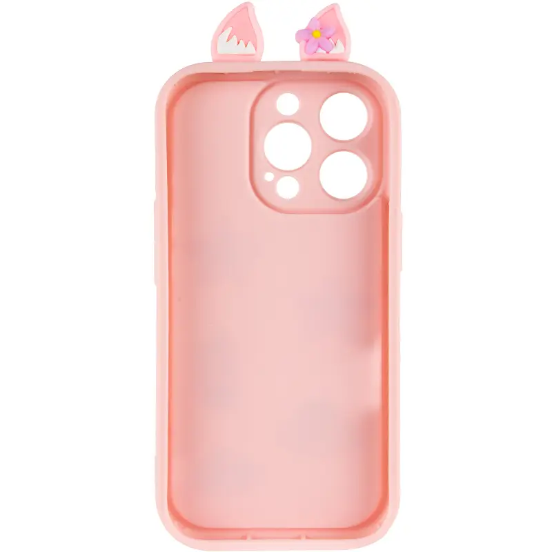 Чехол TPU Toys Case with Ears для Apple iPhone 12 Pro Max (6.7"), Light Pink 2, TPU, купить оптом с доставкой