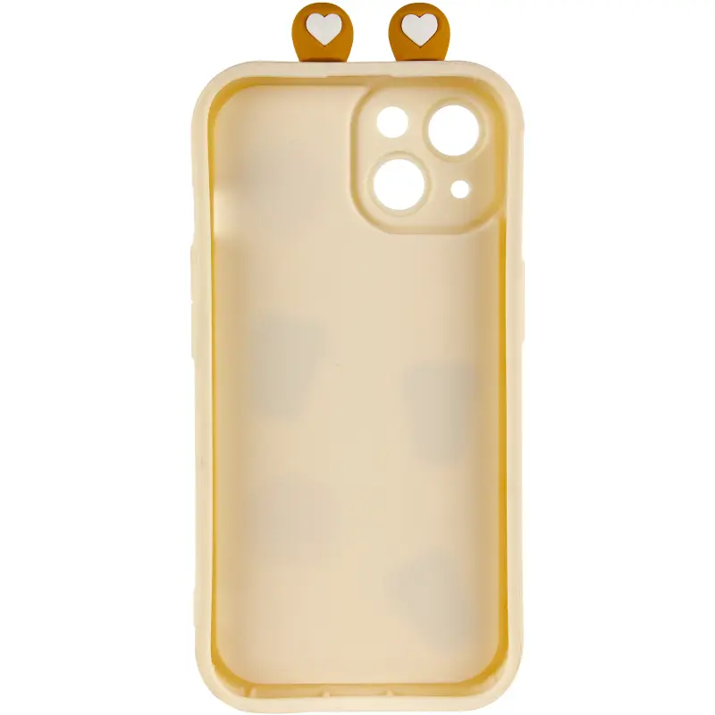 Чехол TPU Toys Case with Ears для Apple iPhone 15 (6.1"), Sand 2, TPU, купить оптом с доставкой