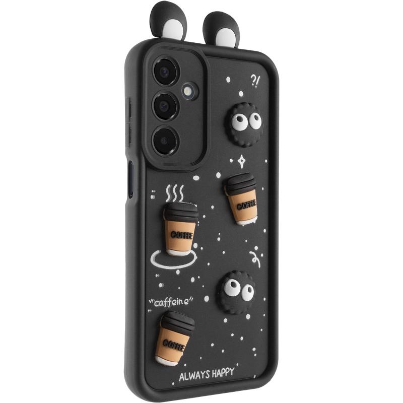 Силіконовий 3D чохол Toys Case with Ears для Samsung Galaxy A16 5G | з вушками на малюнкі №1