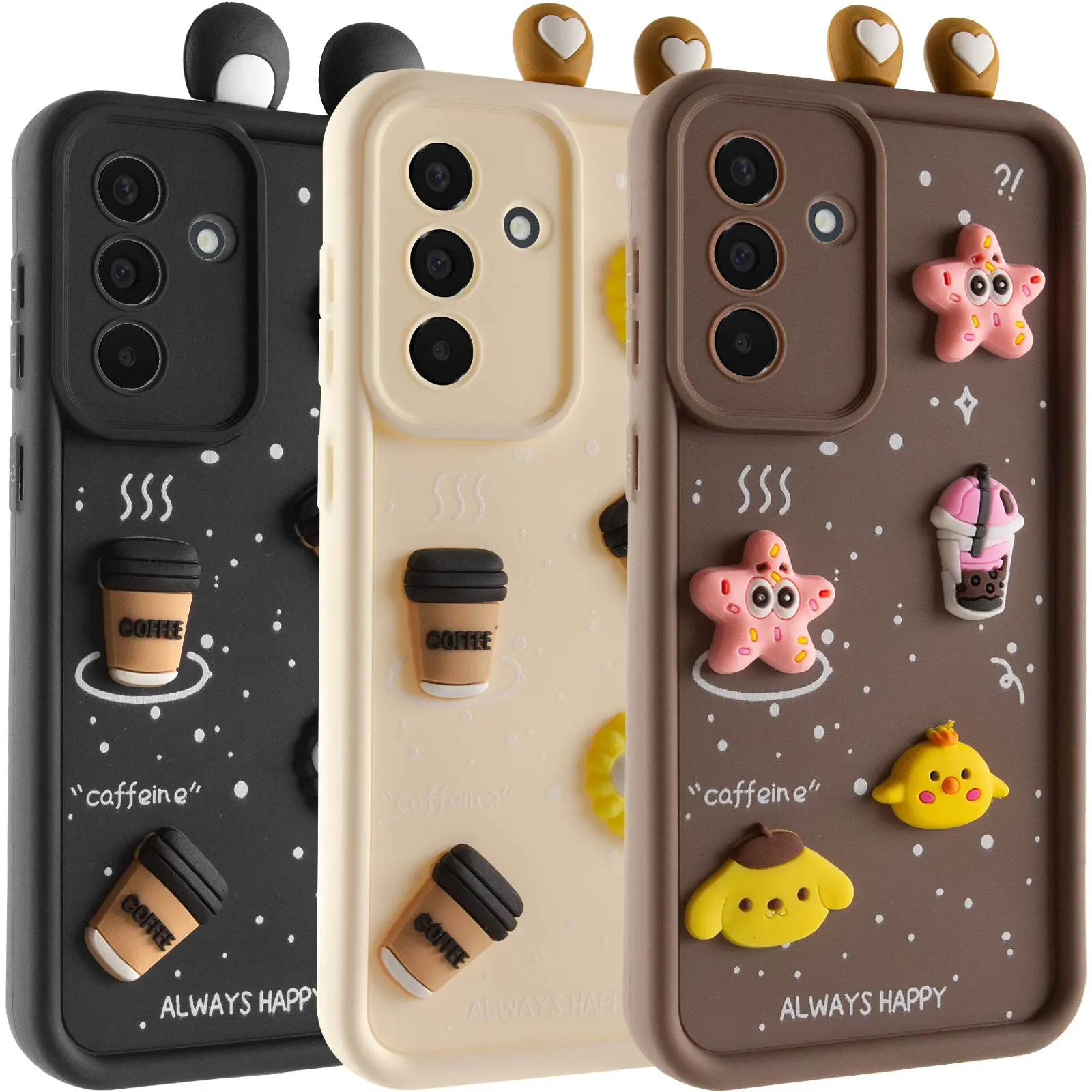 Чохол TPU Toys Case with Ears для Samsung Galaxy A36 5G, TPU, купити оптом з доставкою