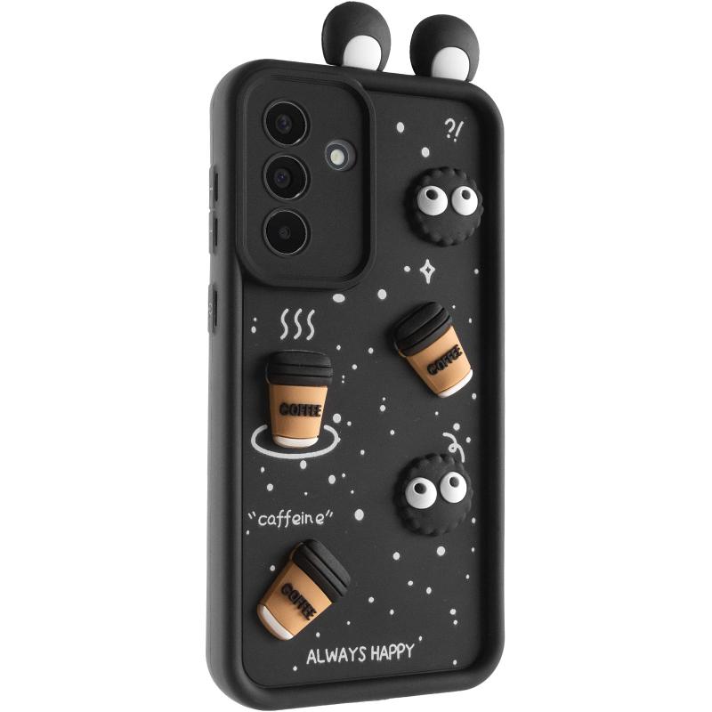 Силіконовий 3D чохол Toys Case with Ears для Samsung Galaxy A36 5G | з вушками на малюнкі №1