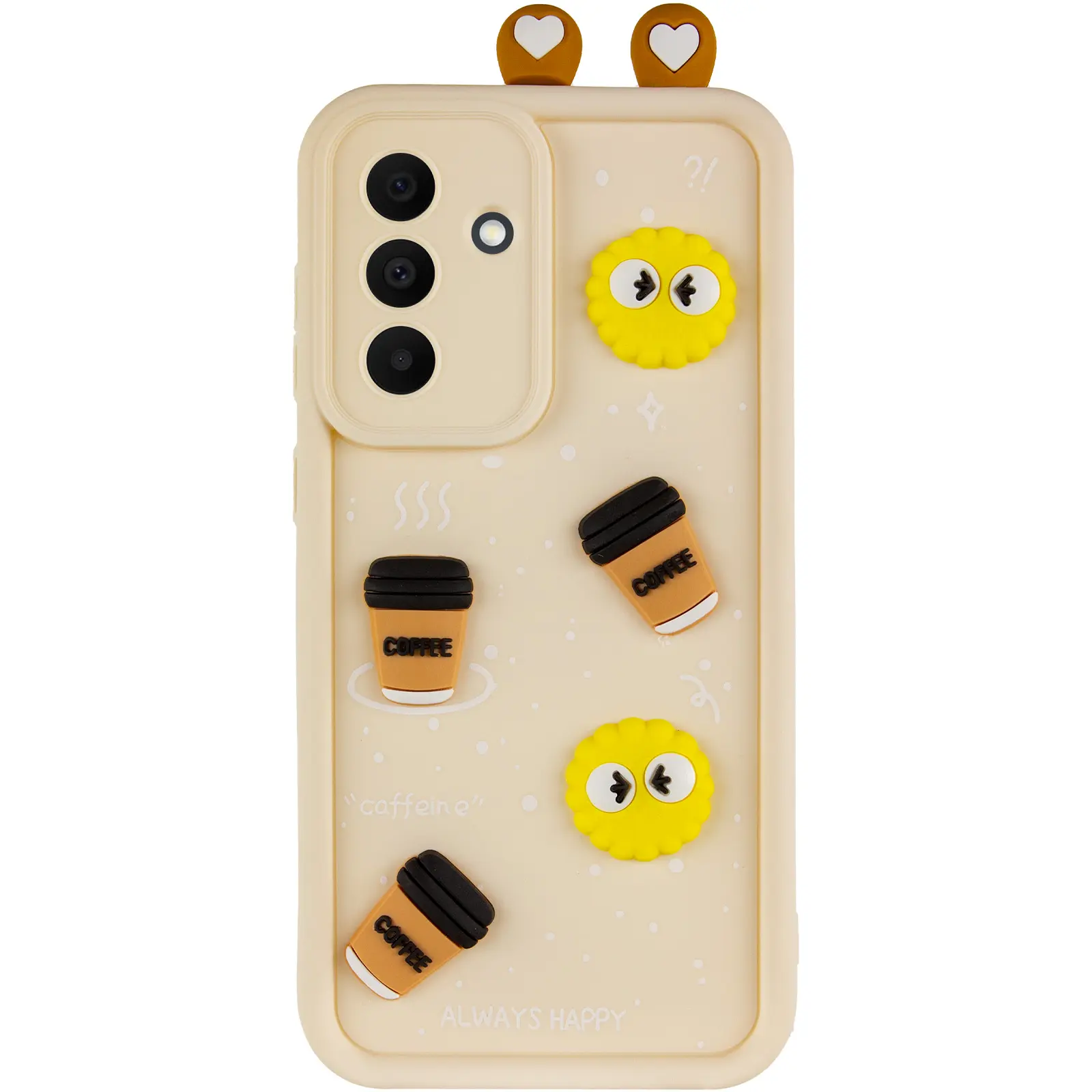 Чохол TPU Toys Case with Ears для Samsung Galaxy A36 5G, Sand 1, TPU, купити оптом з доставкою