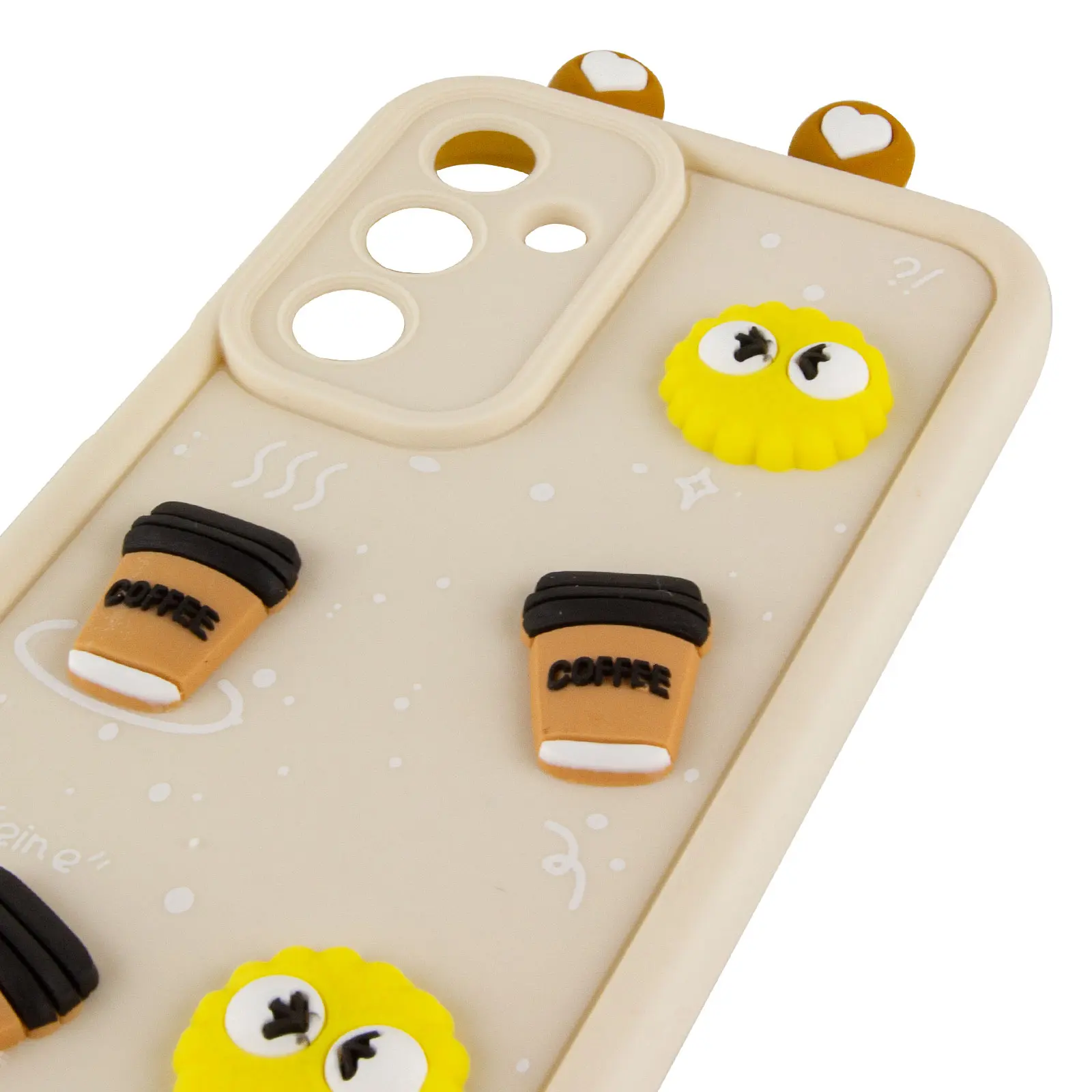 Чохол TPU Toys Case with Ears для Samsung Galaxy A36 5G, Sand 3, TPU, купити оптом з доставкою