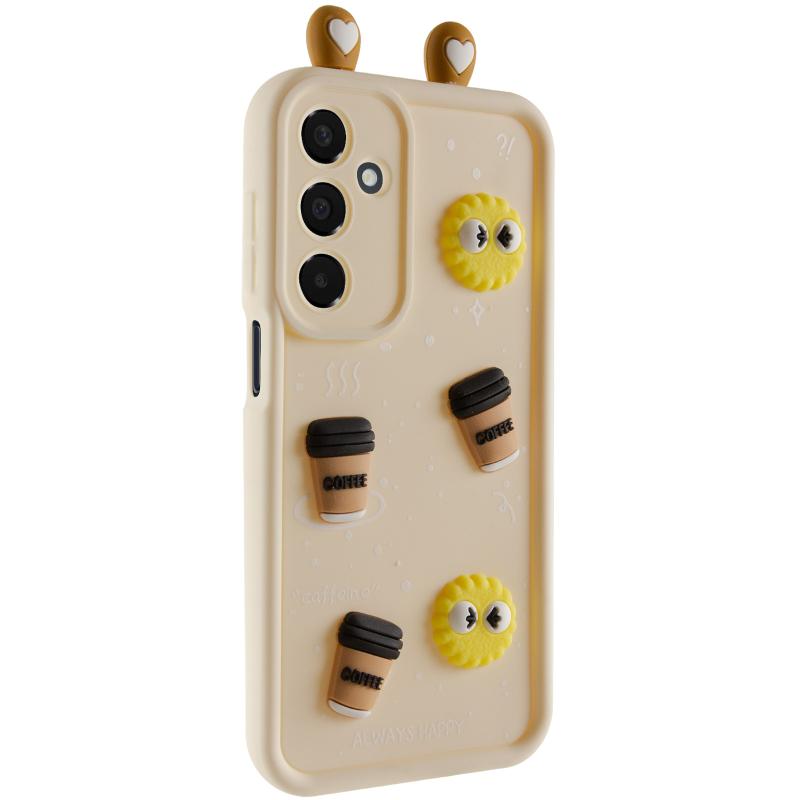 Силіконовий 3D чохол Toys Case with Ears для Samsung Galaxy A26 5G | з вушками на малюнкі №1
