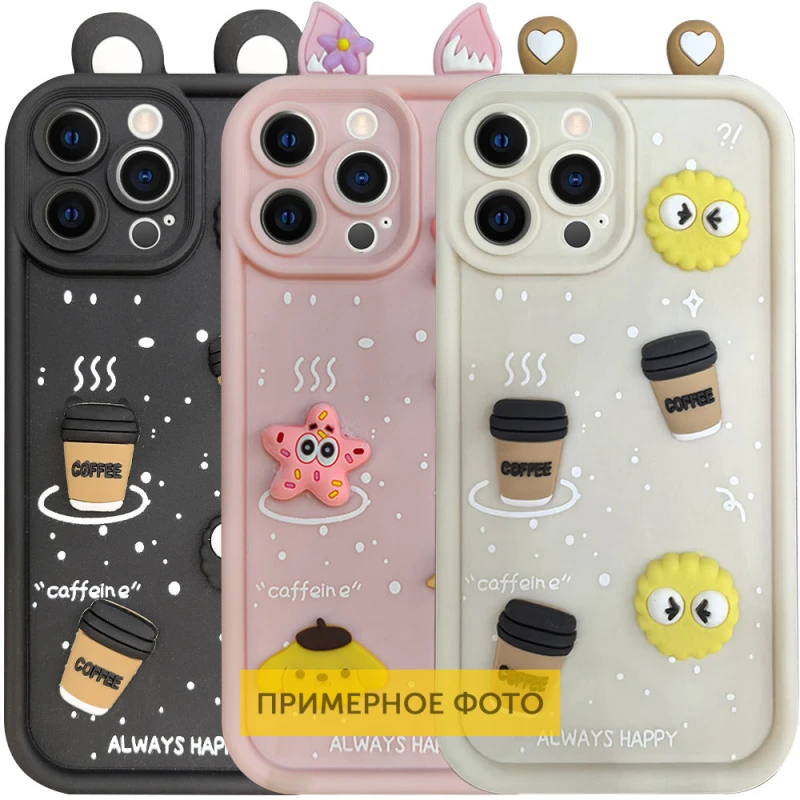 Чехол TPU Toys Case with Ears для Xiaomi Redmi Note 14 Pro 4G, TPU, купить оптом с доставкой
