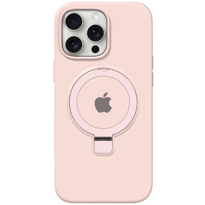 Чохол Silicone Case Full Protective with Ring Stand для Apple iPhone 13 Pro Max (6.7) MagSafe на малюнкі №1