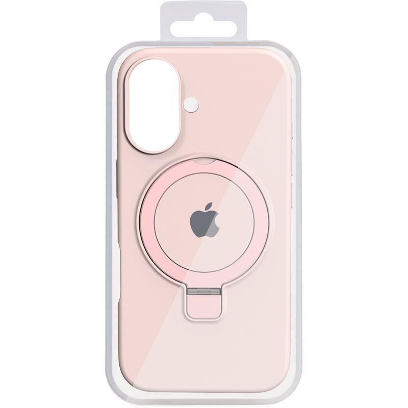 Чохол Silicone Case Full Protective with Ring Stand для Apple iPhone 16 Plus (6.7) MagSafe на малюнкі №2