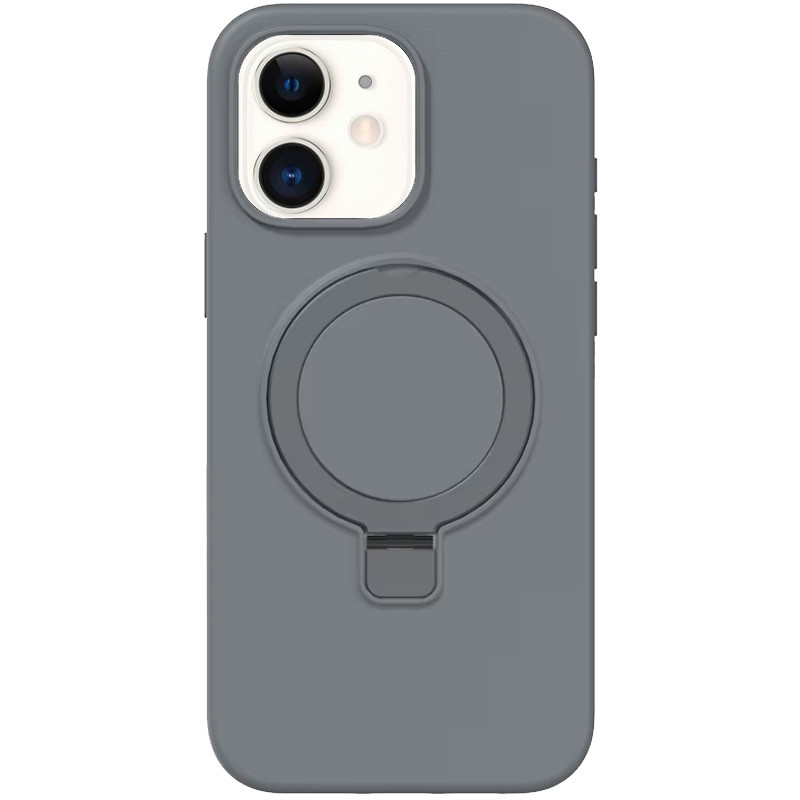 Чохол Silicone Case Full Protective NO LOGO with Ring для Apple iPhone 11 (6.1) на малюнкі №1