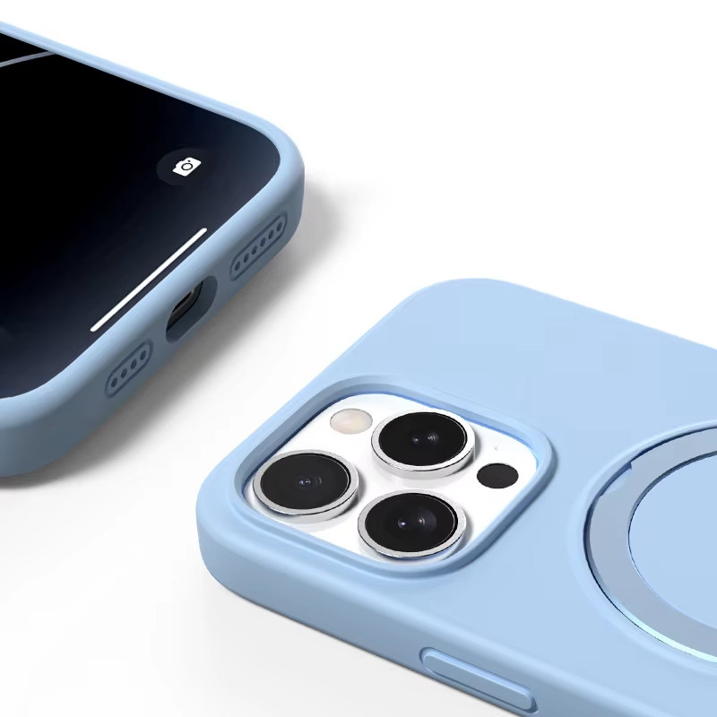 Чехол Silicone Case Full Protective NO LOGO with Ring для Apple iPhone 13 Pro (6.1) на картинке №2