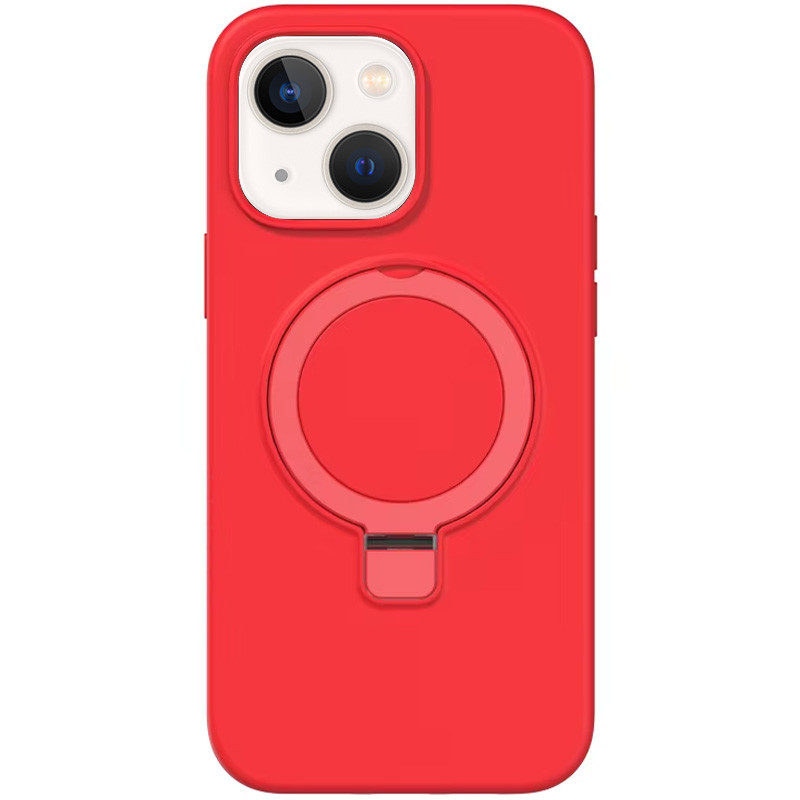 Чохол Silicone Case Full Protective NO LOGO with Ring для Apple iPhone 13 / 14 (6.1) на малюнкі №1