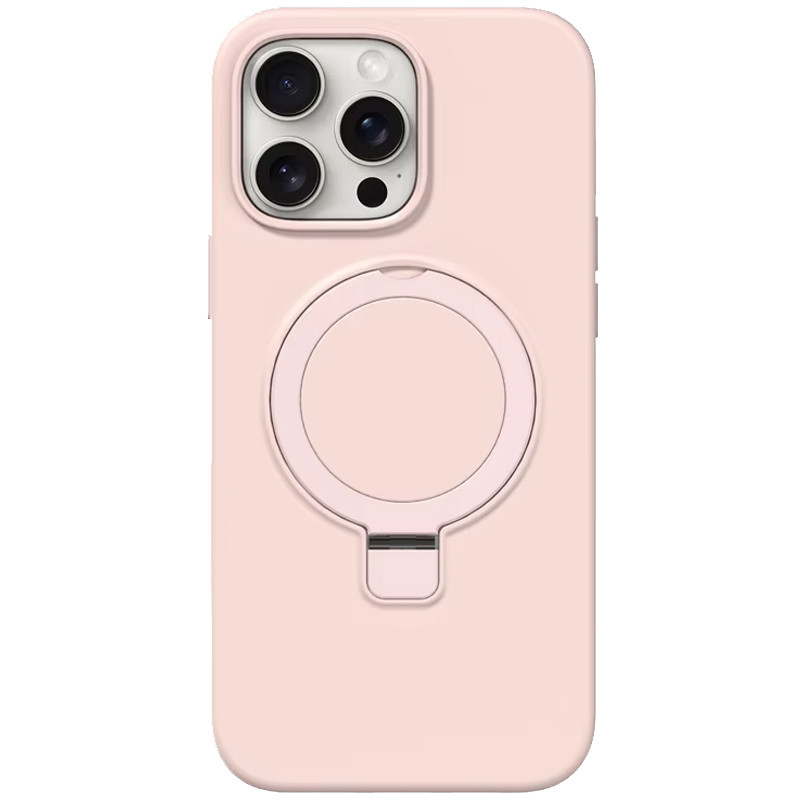 Чохол Silicone Case Full Protective NO LOGO with Ring для Apple iPhone 14 Pro (6.1) на малюнкі №1