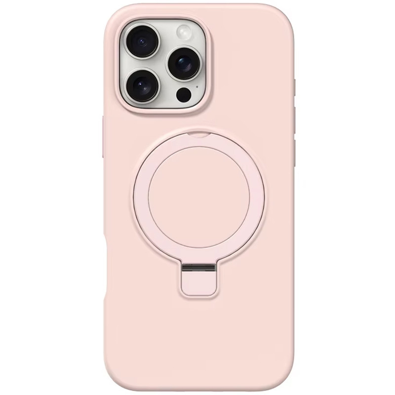 Чехол Silicone Case Full Protective NO LOGO with Ring для Apple iPhone 16 Pro (6.3) на картинке №1