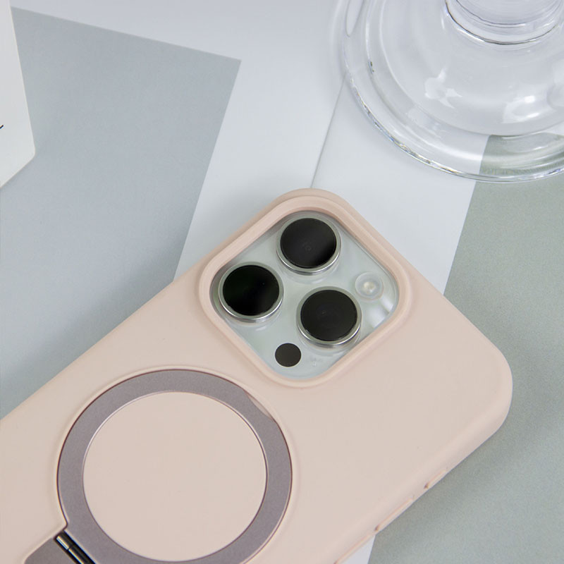 Чехол Silicone Case Full Protective NO LOGO with Ring для Apple iPhone 16 Pro (6.3) на картинке №5