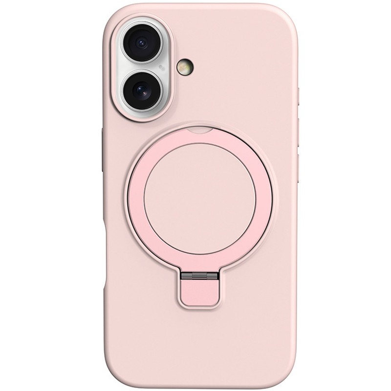 Чехол Silicone Case Full Protective NO LOGO with Ring для Apple iPhone 16 Plus (6.7) на картинке №1