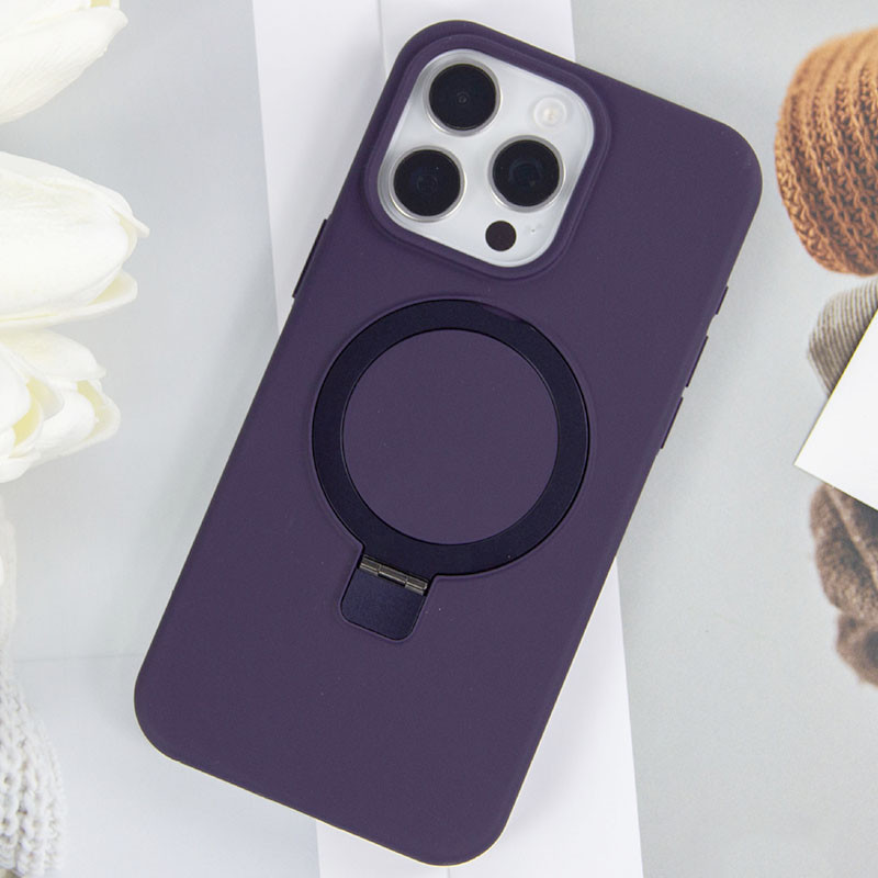 Чохол Silicone Case Full Protective NO LOGO with Ring для Apple iPhone 16 Pro Max (6.9) на малюнкі №2