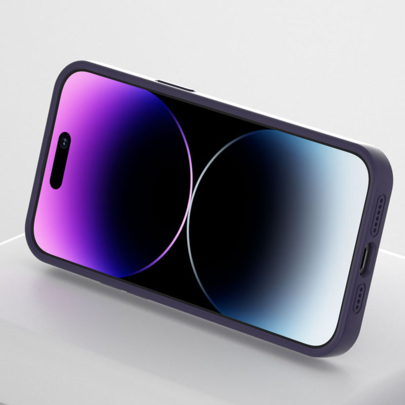 Чохол Silicone Case Full Protective NO LOGO with Ring для Apple iPhone 16 Pro Max (6.9) на малюнкі №3