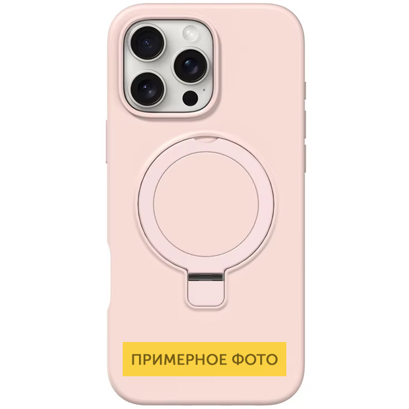 Чехол Silicone Case Full Protective NO LOGO with Ring для Apple iPhone 16e (6.1) на картинке №1
