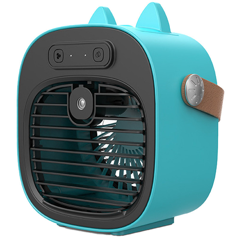 Настільний вентилятор F12 з підставкою для телефону і водяним охолодженням 4000mAh на малюнкі №1