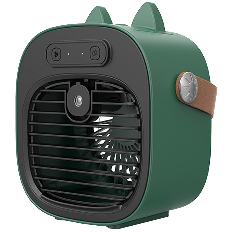 Настільний вентилятор F12 з підставкою для телефону і водяним охолодженням 4000mAh на малюнкі №1