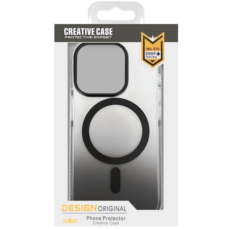 Градиентный прозрачный чехол Phantom with MagSafe для Apple iPhone 13 Pro Max (6.7) | TPU+PC на картинке №4