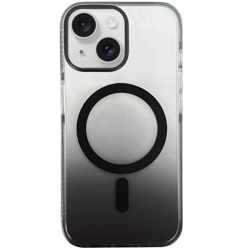 Чехол TPU+PC Phantom with Magnetic Fit для Apple iPhone 13 / 14 (6.1"), Black, TPU+PC, купить оптом с доставкой