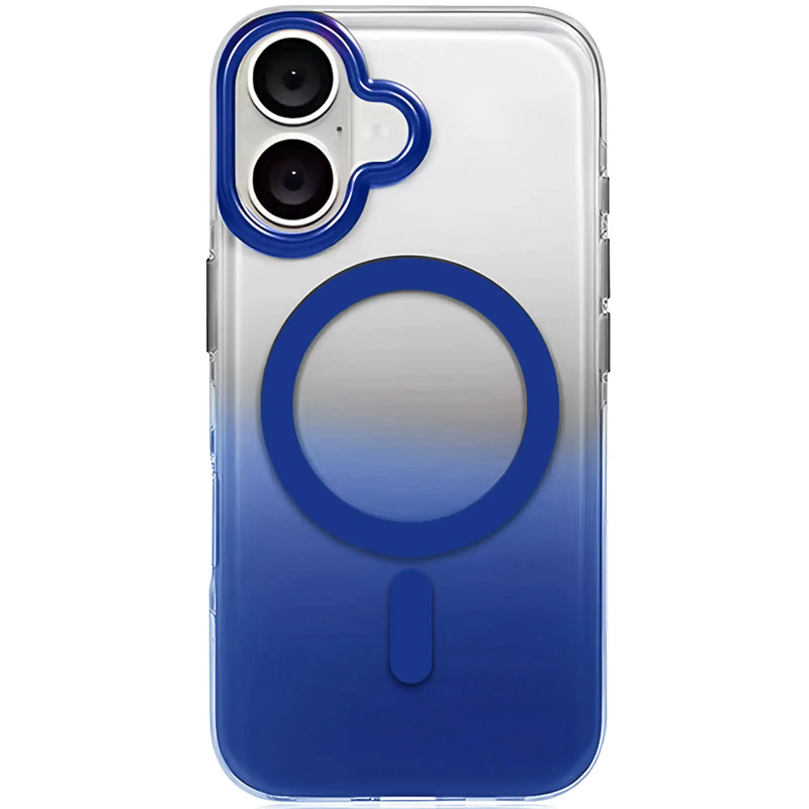 Чехол TPU+PC Phantom with MagSafe для Apple iPhone 16 (6.1"), Blue, TPU+PC, купить оптом с доставкой
