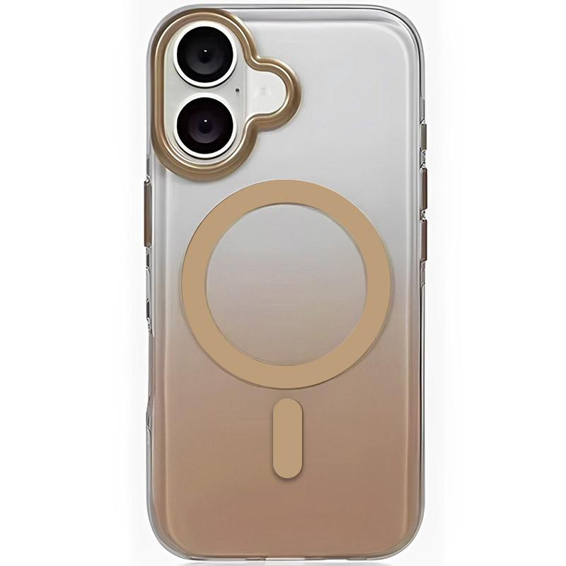 Градиентный прозрачный чехол Phantom with MagSafe для Apple iPhone 16 (6.1) | TPU+PC на картинке №1