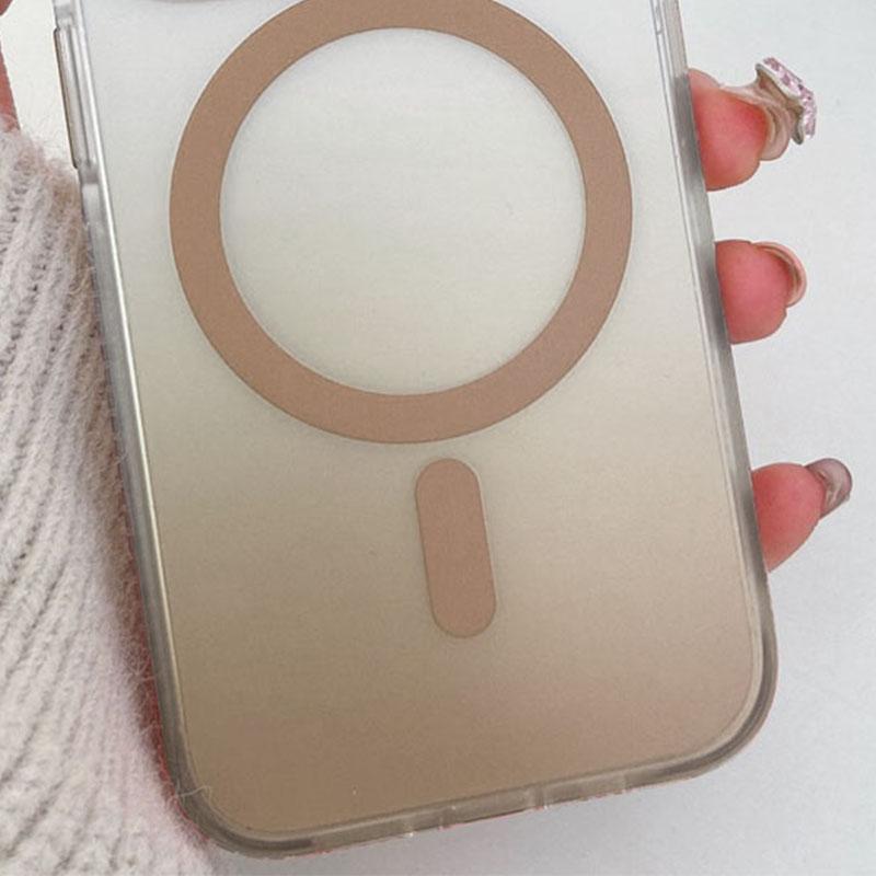 Градиентный прозрачный чехол Phantom with MagSafe для Apple iPhone 16 (6.1) | TPU+PC на картинке №2