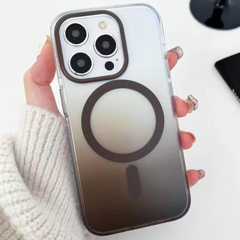 Градієнтний прозорий чохол Phantom with MagSafe для Apple iPhone 16 Pro Max (6.9) | TPU+PC на малюнкі №2