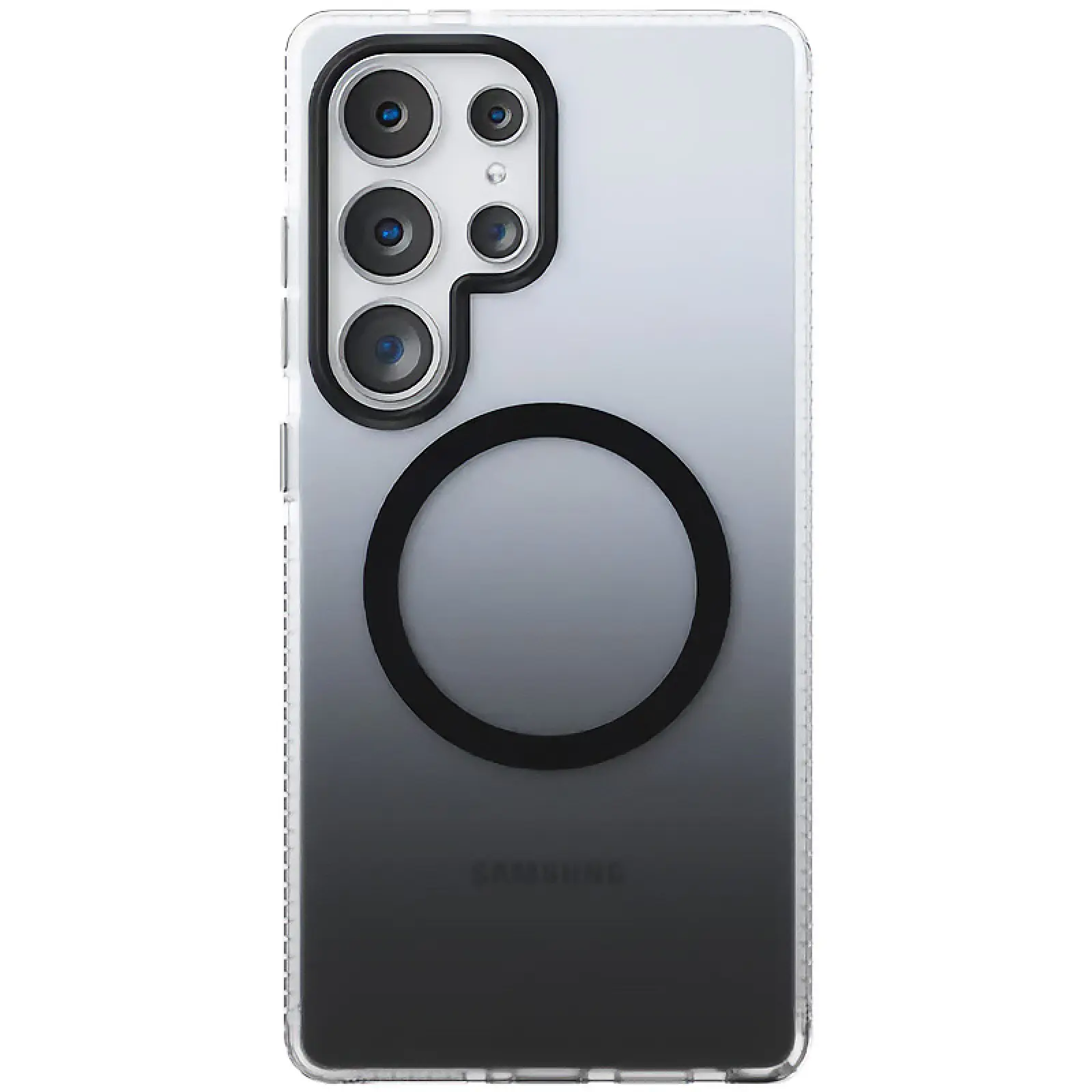 Чехол TPU+PC Phantom with Magnetic Fit для Samsung Galaxy S25 Ultra, Black, TPU+PC, купить оптом с доставкой