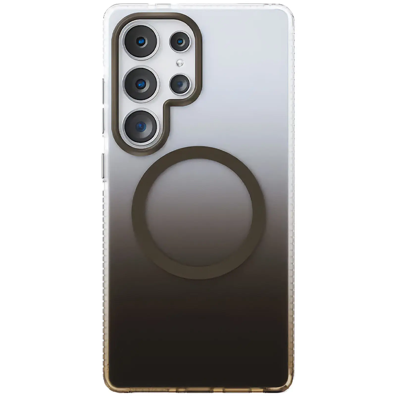 Чехол TPU+PC Phantom with MagSafe для Samsung Galaxy S25 Ultra, Grey, TPU+PC, купить оптом с доставкой