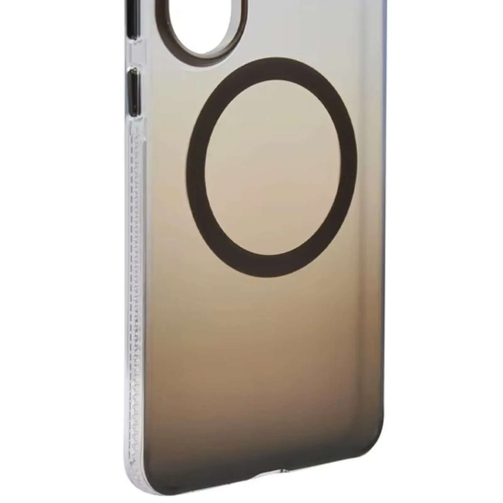 Чехол TPU+PC Phantom with MagSafe для Samsung Galaxy S25+, Black 1, TPU+PC, купить оптом с доставкой