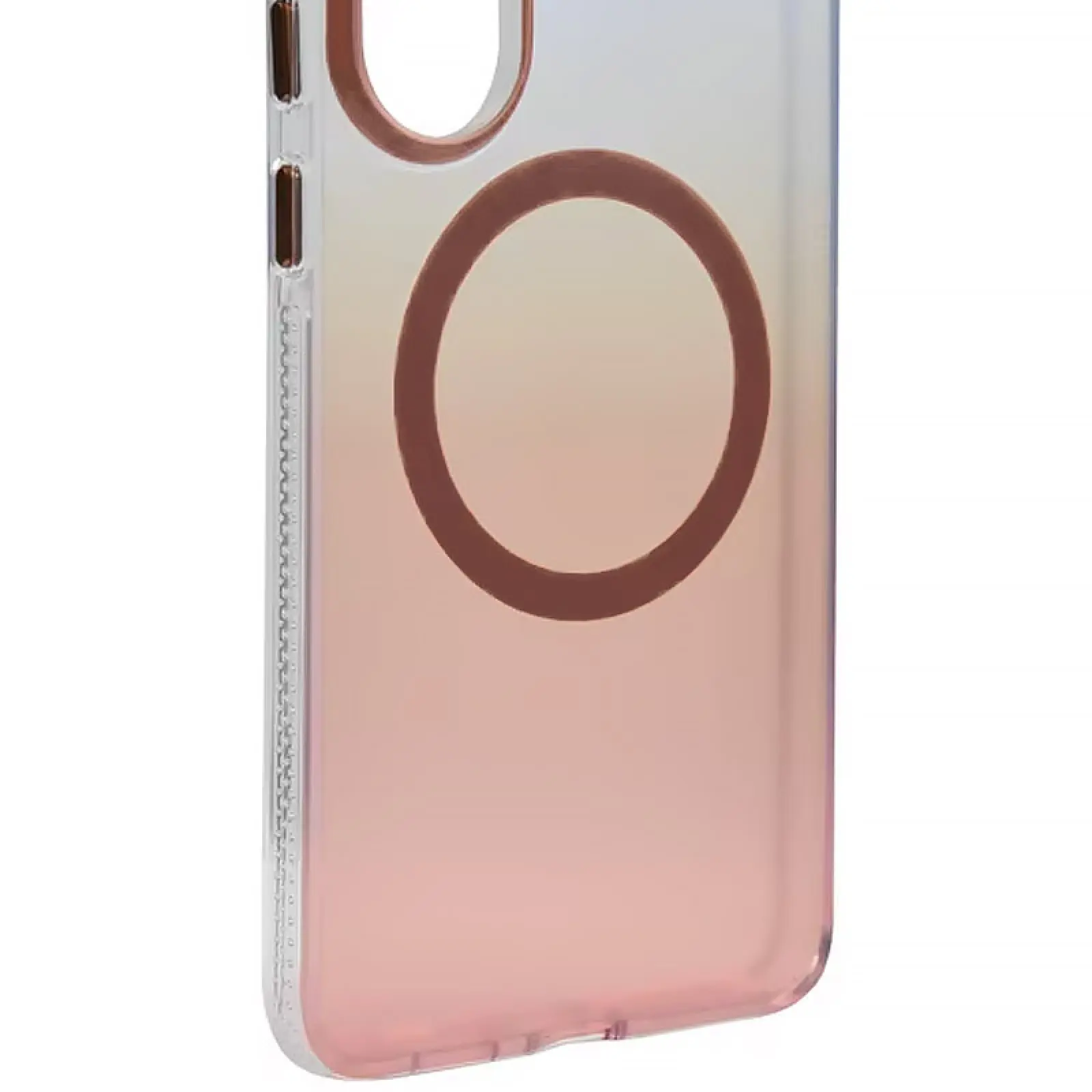 Чехол TPU+PC Phantom with MagSafe для Samsung Galaxy S25+, Rose Gold 1, TPU+PC, купить оптом с доставкой