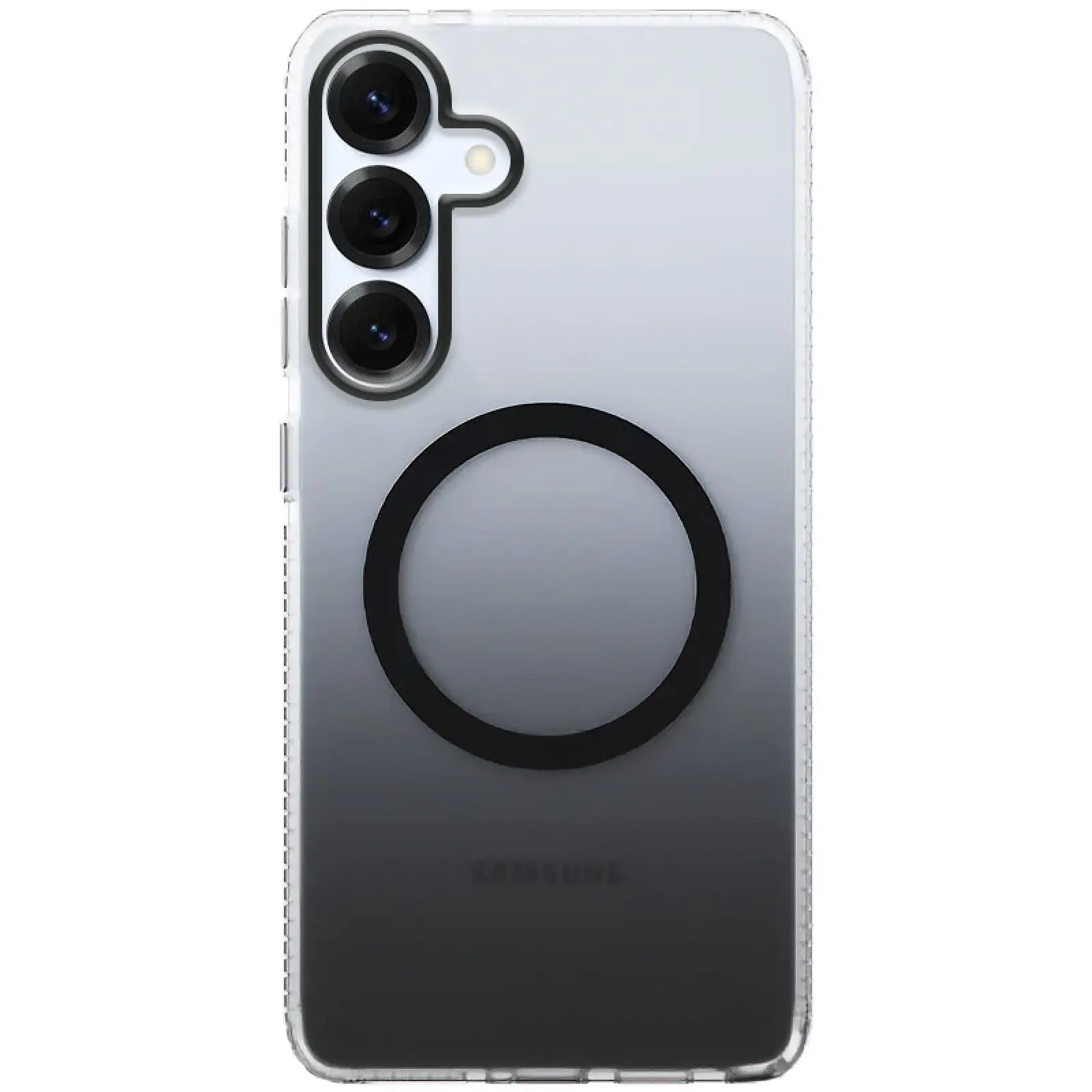 Чехол TPU+PC Phantom with Magnetic Fit для Samsung Galaxy S25, Black, TPU+PC, купить оптом с доставкой
