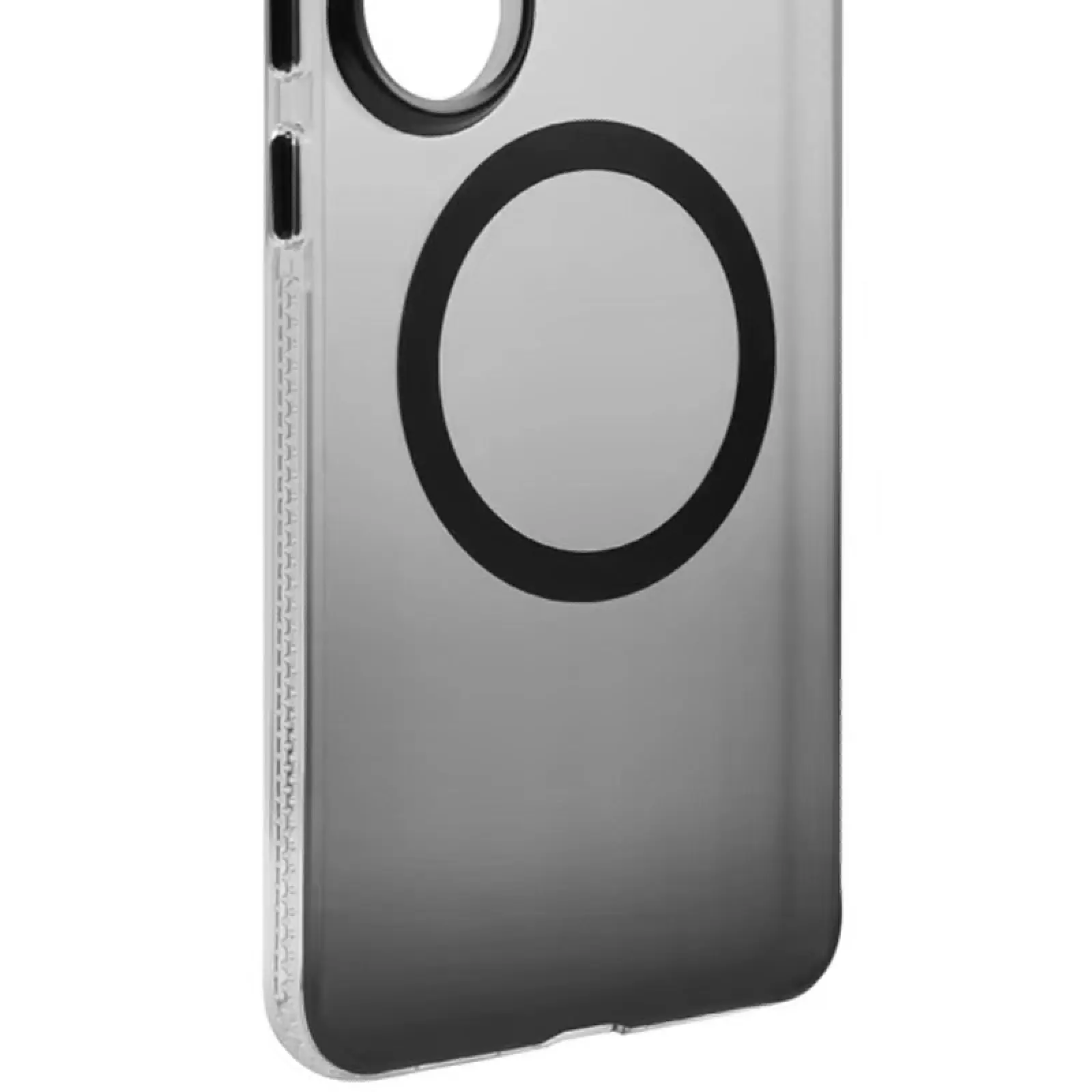 Чехол TPU+PC Phantom with Magnetic Fit для Samsung Galaxy S25, Black 1, TPU+PC, купить оптом с доставкой