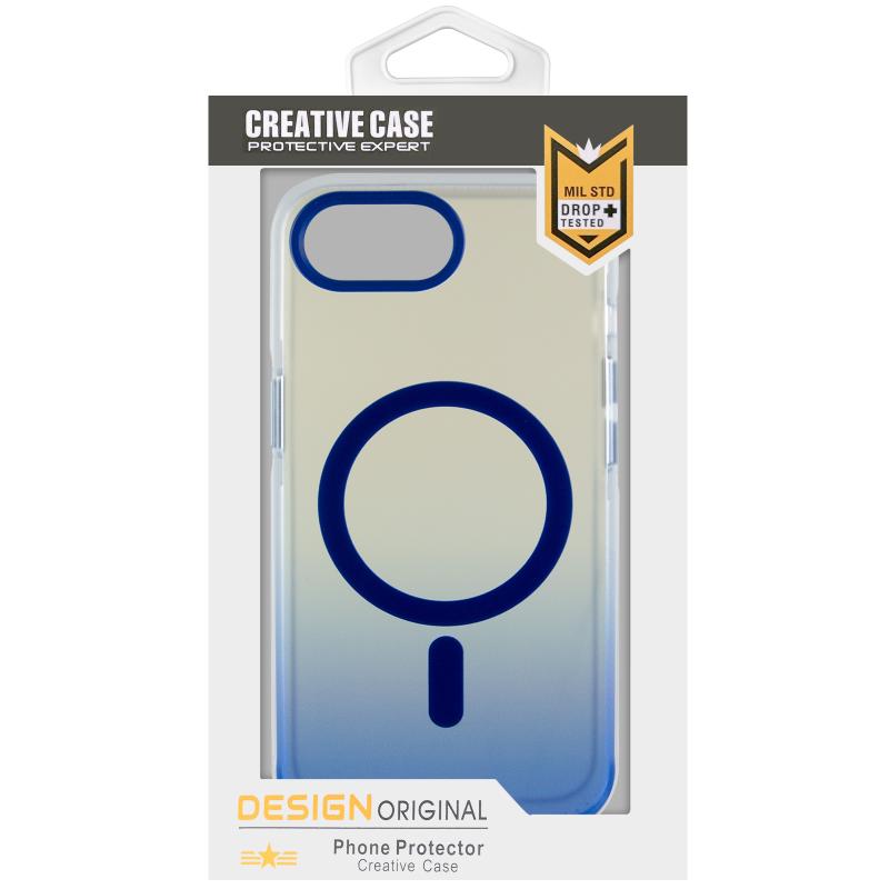 Градиентный прозрачный чехол Phantom with MagSafe для Apple iPhone 16e (6.1) | TPU+PC на картинке №4