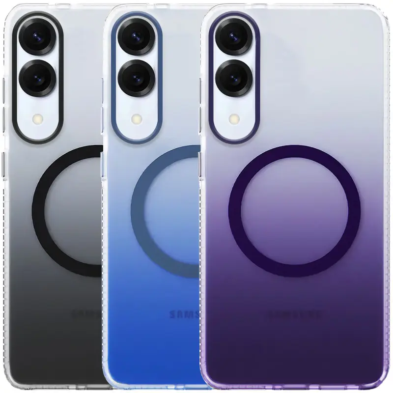 Чехол TPU+PC Phantom with Magnetic Fit для Samsung Galaxy S25 Edge, TPU+PC, купить оптом с доставкой