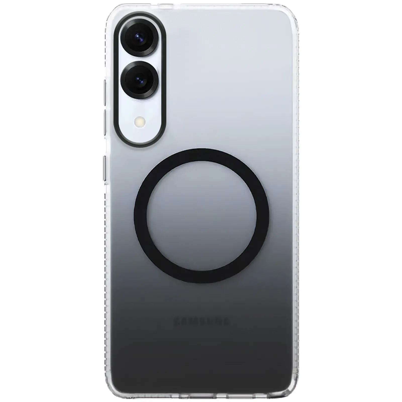 Чехол TPU+PC Phantom with Magnetic Fit для Samsung Galaxy S25 Edge, Black, TPU+PC, купить оптом с доставкой