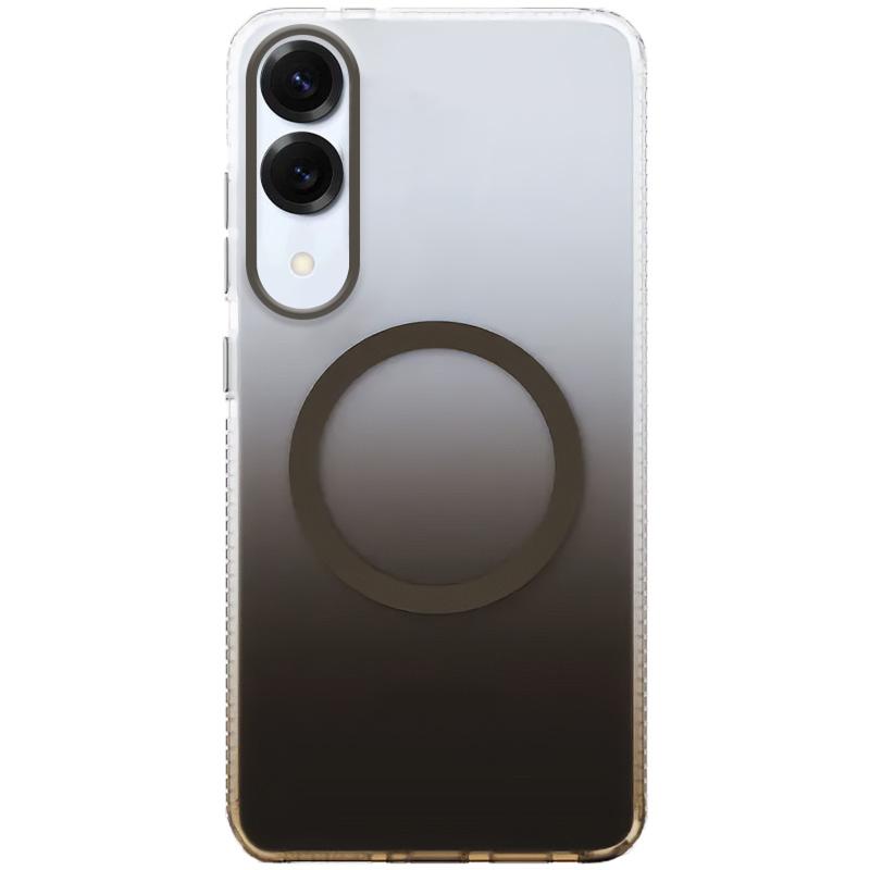 Градієнтний прозорий чохол Phantom with MagSafe для Samsung Galaxy S25 Edge | TPU+PC на малюнкі №1