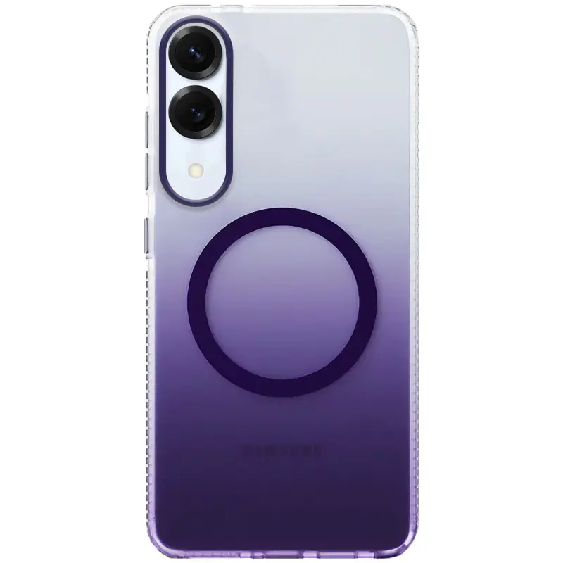 Чехол TPU+PC Phantom with Magnetic Fit для Samsung Galaxy S25 Edge, Purple, TPU+PC, купить оптом с доставкой