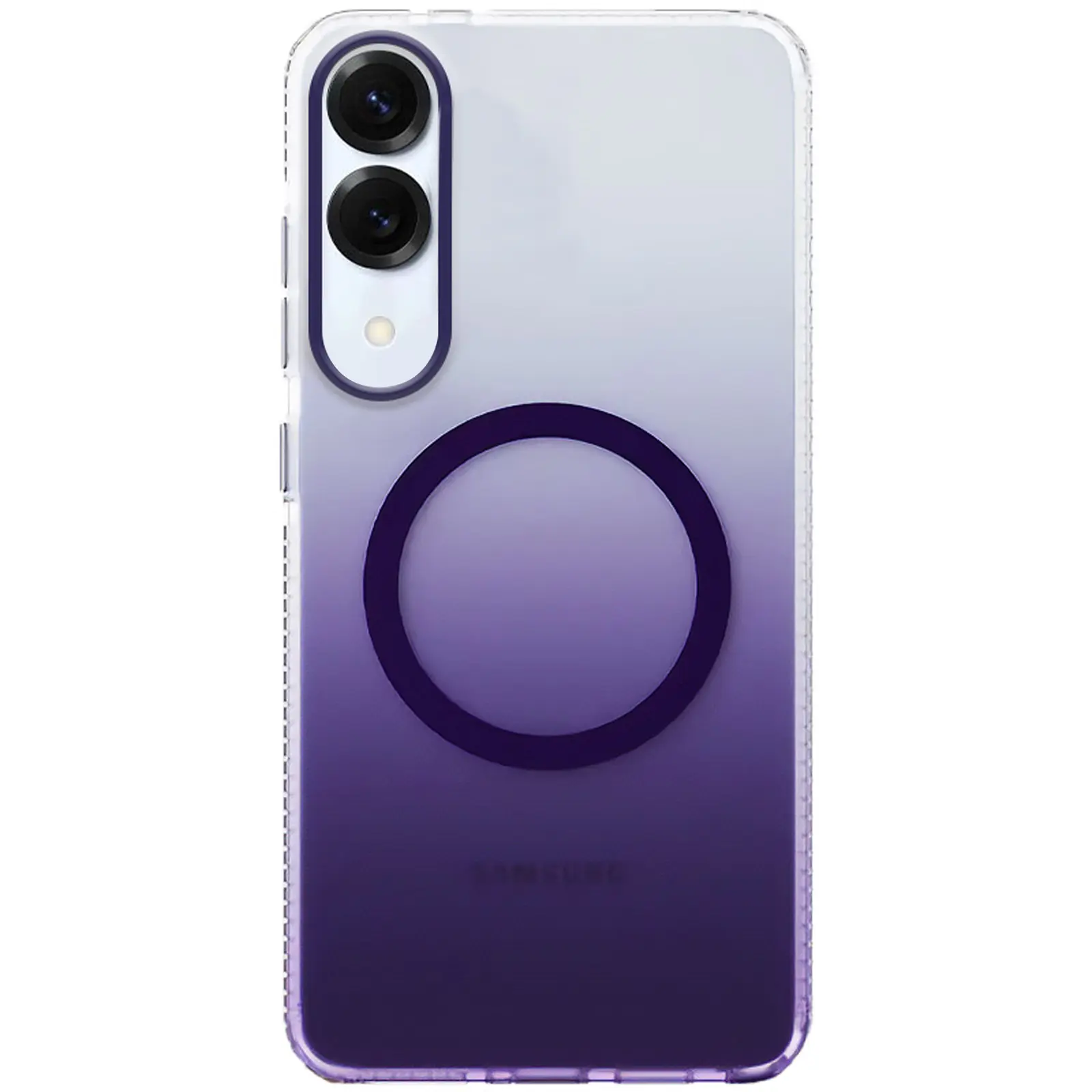 Чехол TPU+PC Phantom with Magnetic Fit для Samsung Galaxy S25 Edge, Purple, TPU+PC, купить оптом с доставкой