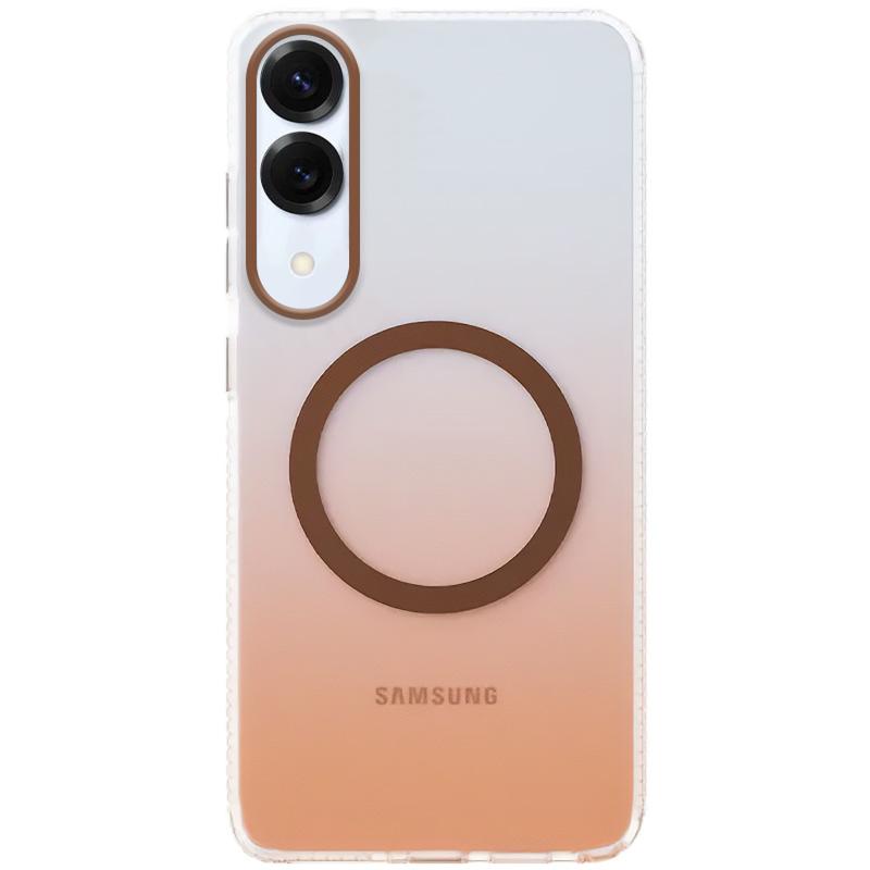 Градієнтний прозорий чохол Phantom with MagSafe для Samsung Galaxy S25 Edge | TPU+PC на малюнкі №1