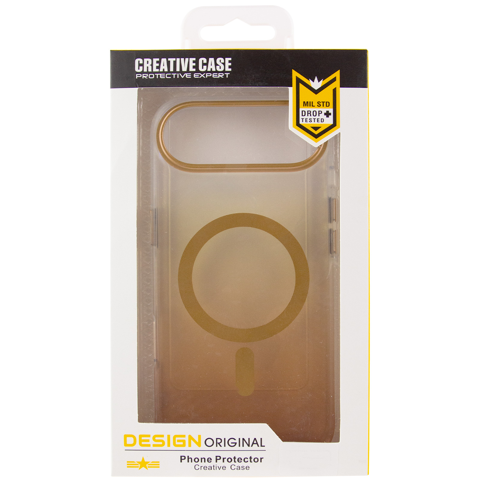 Чехол TPU+PC Phantom with Magnetic Fit для Apple iPhone 17 Air (6.5"), Golden 5, TPU+PC, купить оптом с доставкой