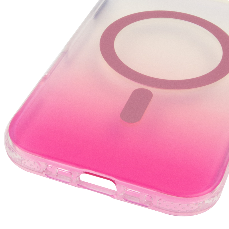Чехол TPU+PC Phantom with Magnetic Fit для Apple iPhone 17 Air (6.5"), Pink 4, TPU+PC, купить оптом с доставкой