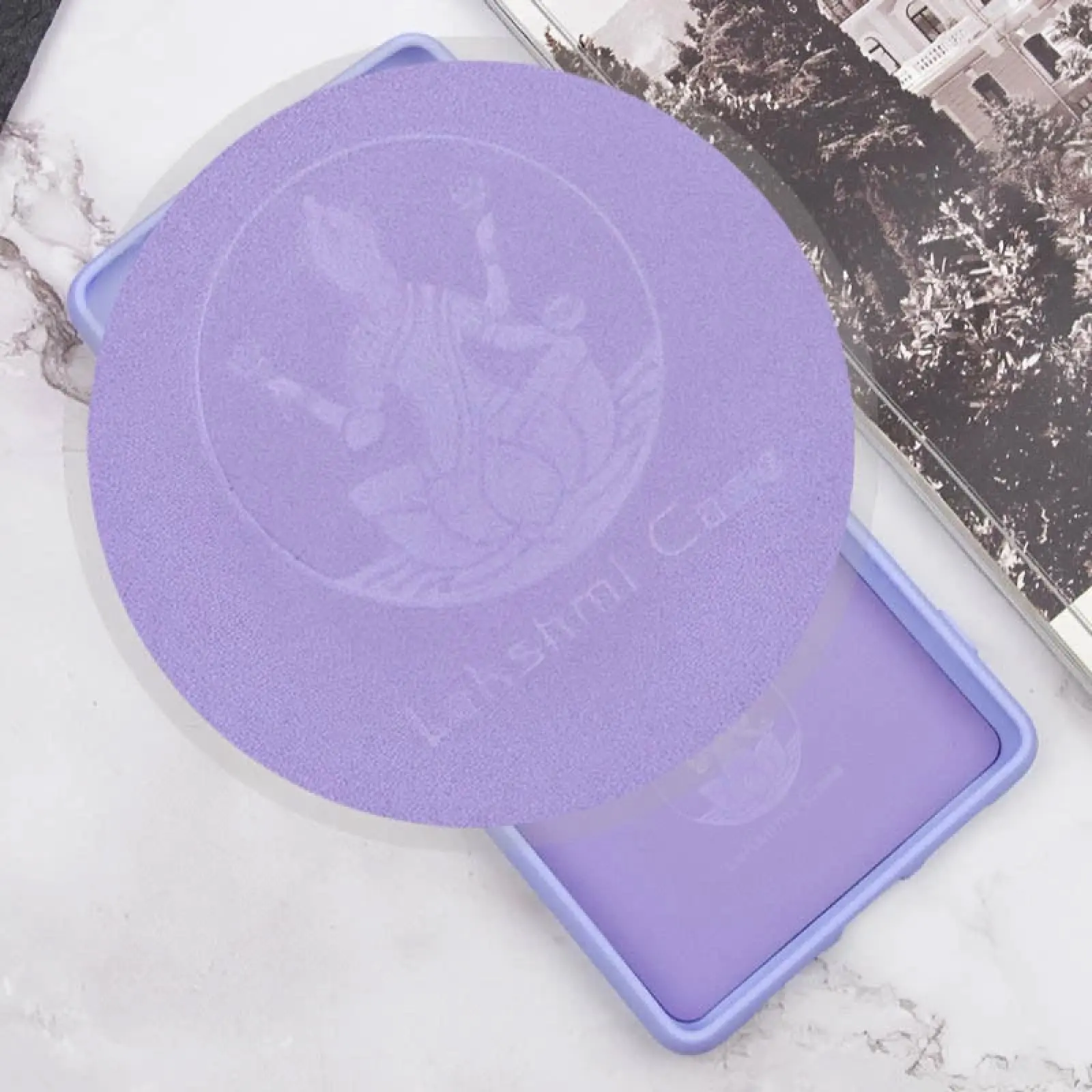 Чехол Silicone Cover Lakshmi (AA) with logo для Google Pixel 9 / 9 Pro, Сиреневый / Dasheen 3, Силикон, купить оптом с доставкой