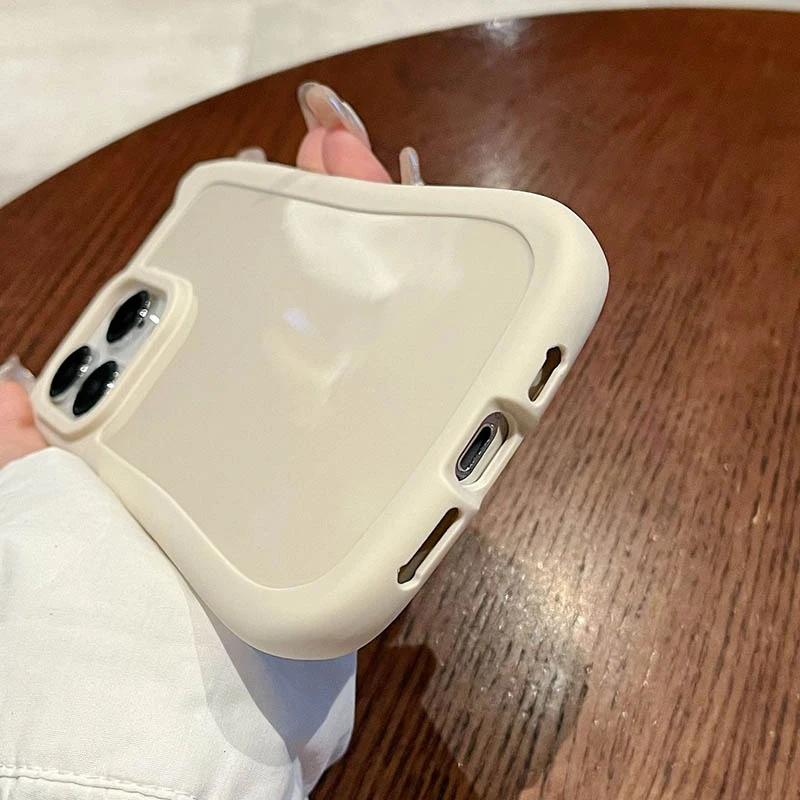 Чехол TPU Cat для Apple iPhone 15 Pro (6.1"), Antique White 3, TPU, купить оптом с доставкой